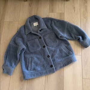 Greylin Blue Wool Jacket